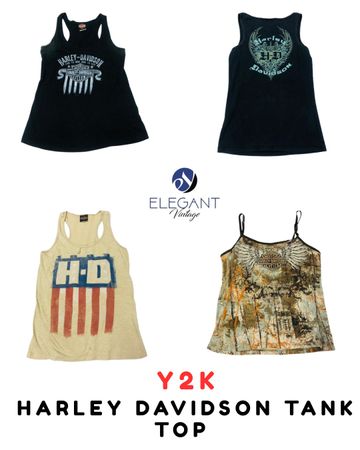 Y2K Harley Davidson Tank Top - EV1896