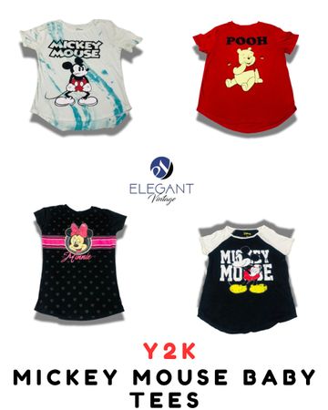 Y2K Micky Mouse Baby Tees - EV1900