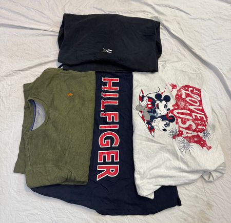 Mixed Disney, Tommy Hilfiger and Reebok Sweatshirts