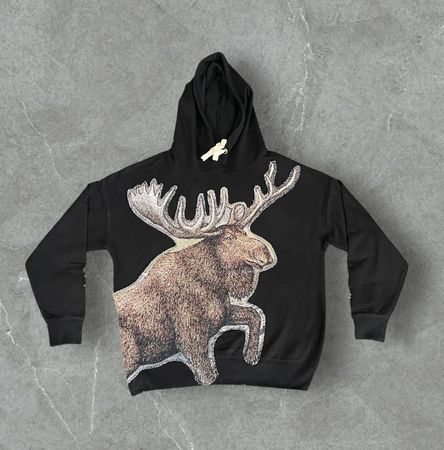 アップサイクルスウェットシャツ（タペストリー付き）