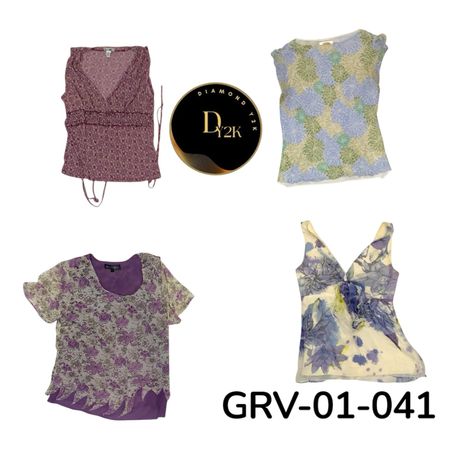 Blusa corta elegante Y2K – Estetica anni 2000 (GRV-01-041)