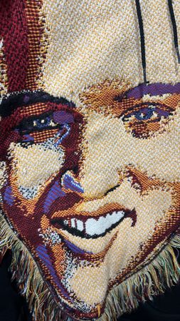 Fs-65 Upcycled sweatshirt with tapestry