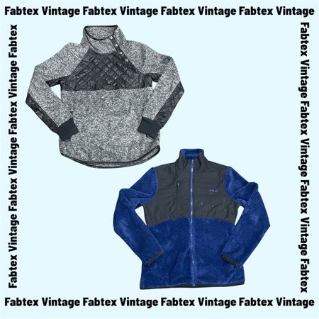 (FV-853) Mix Brad Fleece Jacket ( Fila,Reebok,Abercrombie ,NFL,Tnf,Nautica )