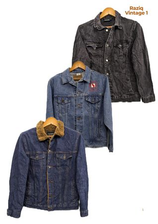 💥 RV1709 Men Denim Jackets