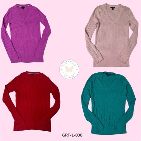 Authentic Y2K Tommy Hilfiger Sweater – Cozy Retro Fit Knitwear (GRF-1-038)