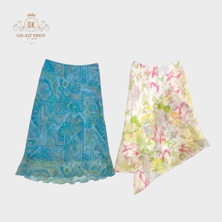 Y2K Flowery Sexy Skirts