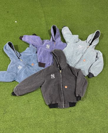 Rework style acid wash NY carhartt work wear jackets