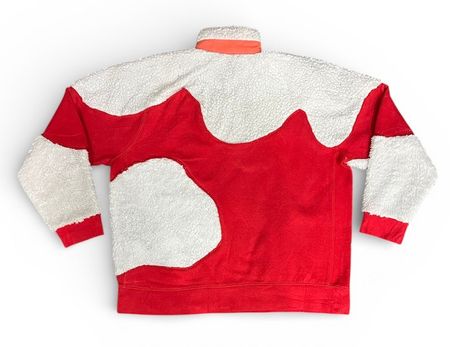 Fs-66 Upcycled sweater with nike sweatshirt