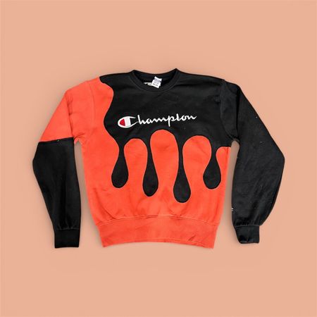 Fs-67 Upcycled branded sweatshirt with patch