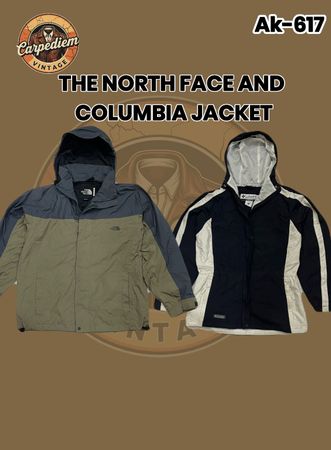 The North Face And Columbia Jacket Ak-617
