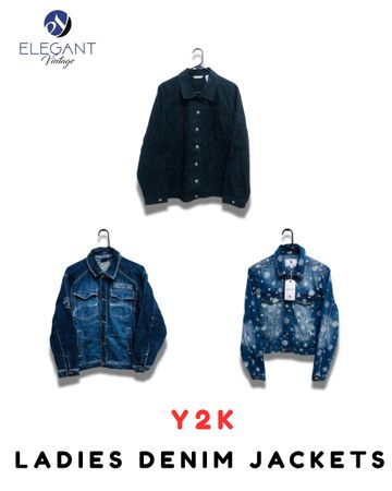 Y2K Ladies Denim Jackets - EV1911