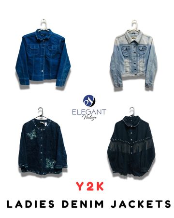 Y2K Ladies Denim Jackets - EV1913