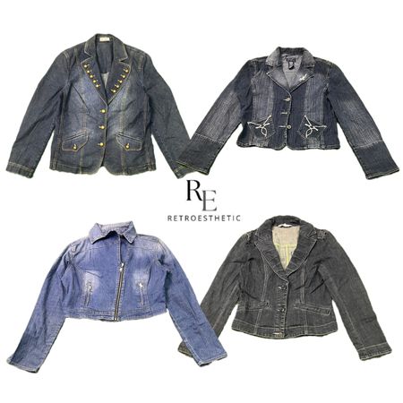 Y2K Britney Era Denim Jackets RE-2723
