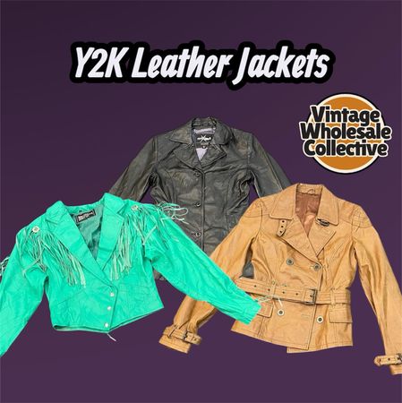 Y2K Leather Jackets - (10/01)