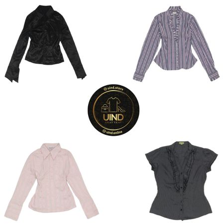 Y2K Corporate Baddie Office Shirts