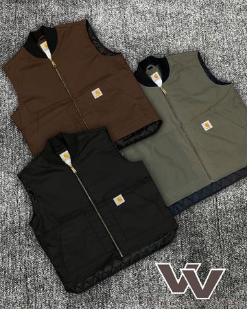 Carhartt reworked style mix colour gilets #10126