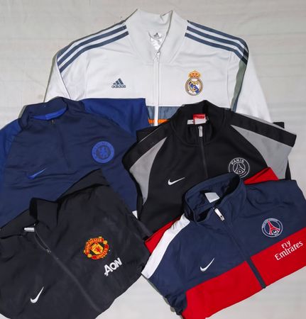 Football track jacket, windbreaker