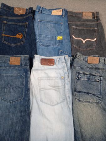 HD1300 Men Baggy Hiphop Jeans