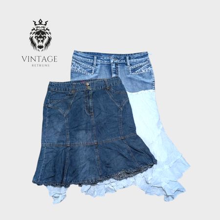 Y2K 90s Denim Skirts