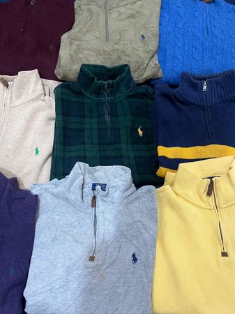 RALPH LAUREN QUARTER ZIPS