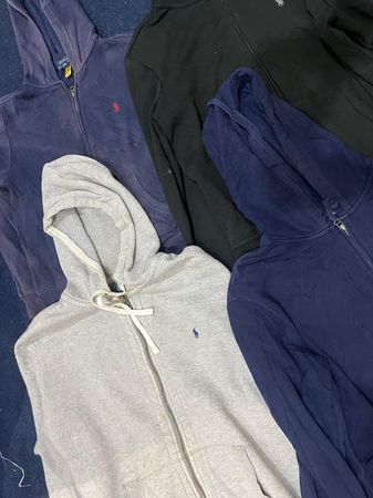 RALPH LAUREN ZIP UP HOODIES