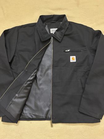 Carhartt rework style black jackets