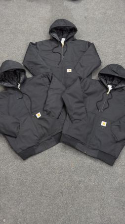 Carhartt Active Wear Black Rework Style Jackets