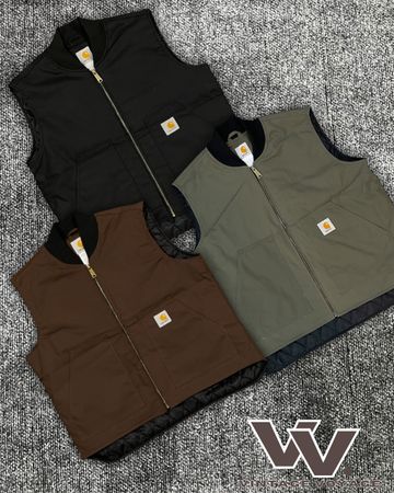 Carhartt reworked style mix colour gilets #12126