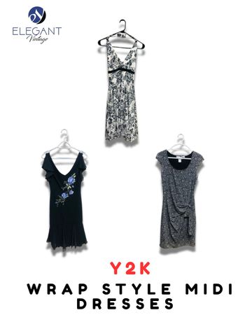 Abiti midi in stile Y2K Warp - EV1960