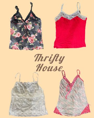 Floral; Y2k Mix Tops(TH/084)