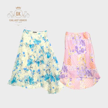 Y2K Sexy Flowery Skirts