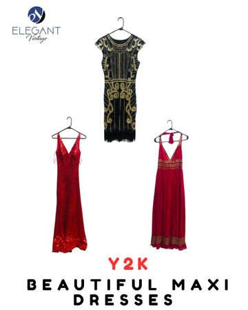 Y2K Beautiful Maxi Dresses - EV1994