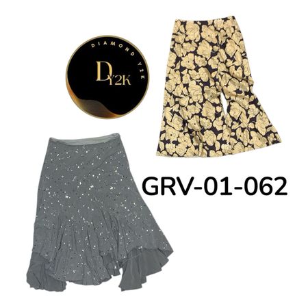 Jupe en poly Y2K pour femmes – Jupe mini tendance (GRV-01-062)