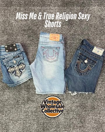 Miss Me & True Religion Sexy Shorts - (12/01)