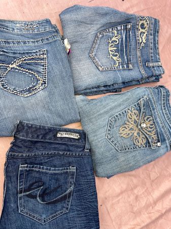 Angels And other brand y2k jeans /045