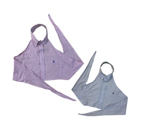 Upcycle Halter Top (Ralph Lauren)