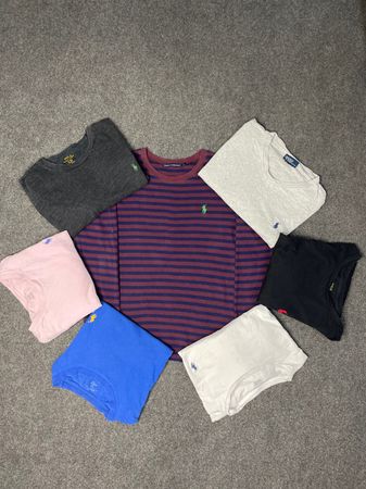 Polo Ralph Lauren Crew Neck T_Shirts 15 Pieces