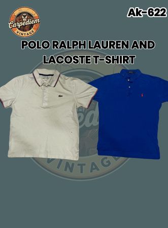 Polo Ralph Lauren And Lacoste T-shirt Ak-622