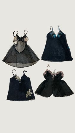 Y2k BlackBeast Cami Tops