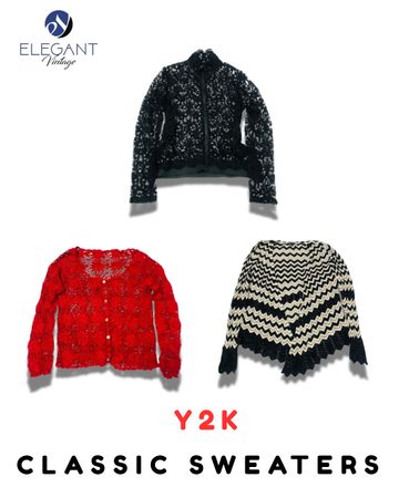 Y2K Classic Sweaters - EV2009