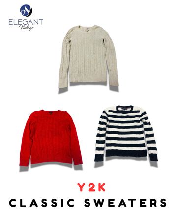 Y2K Classic Sweaters - EV2010