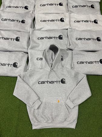 Rework style carhartt hoodies grey