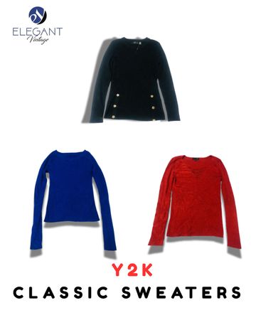 Y2K Classic Sweaters - EV2017