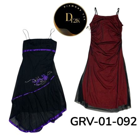 Comfy & Cute Y2K Poly Dress – Everyday Retro Style (GRV-01-092)