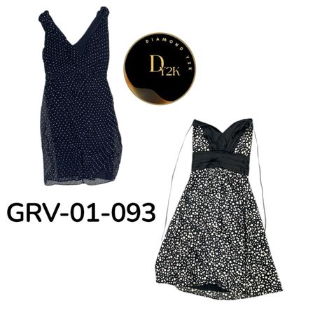 Relaxed Fit Y2K Poly Dress – Casual 2000s Dress (GRV-01-093)