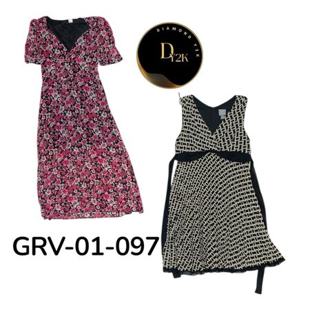 Y2K Poly Dress – Stylish Yet Comfortable Dress (GRV-01-097)