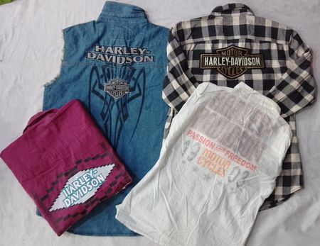 CR5887 ヴィンテージ ハーレーダビッドソン シャツ
