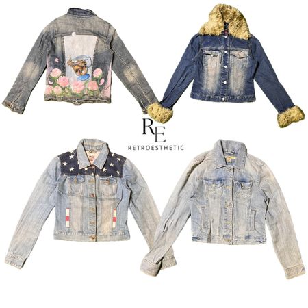 Y2K NYC IT Girl Denim Jacket RE-2736