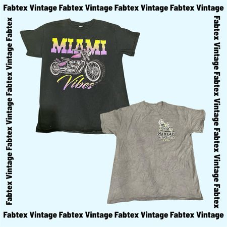 (FV-830) Biker Printed T-shirt