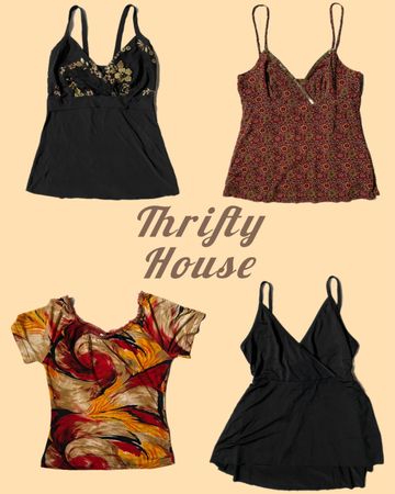 Retro Y2k Tops(TH/095)